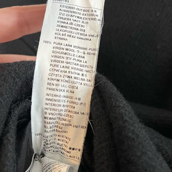 Stile Benetton Sleeveless Wool Mini Dress in Black | SZ XS - Picture 6 of 11